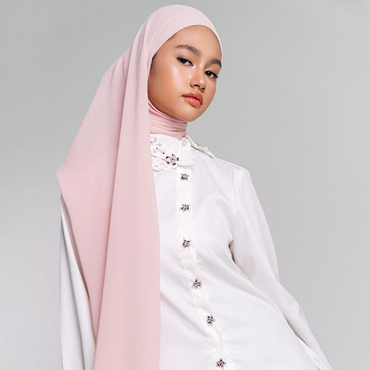 Ideline Pashmina Baby Pink