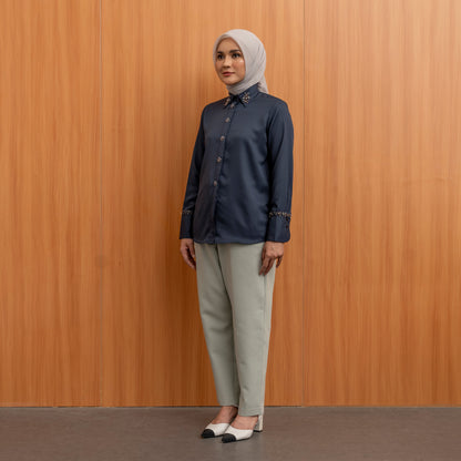 Efra Top Navy Blazer
