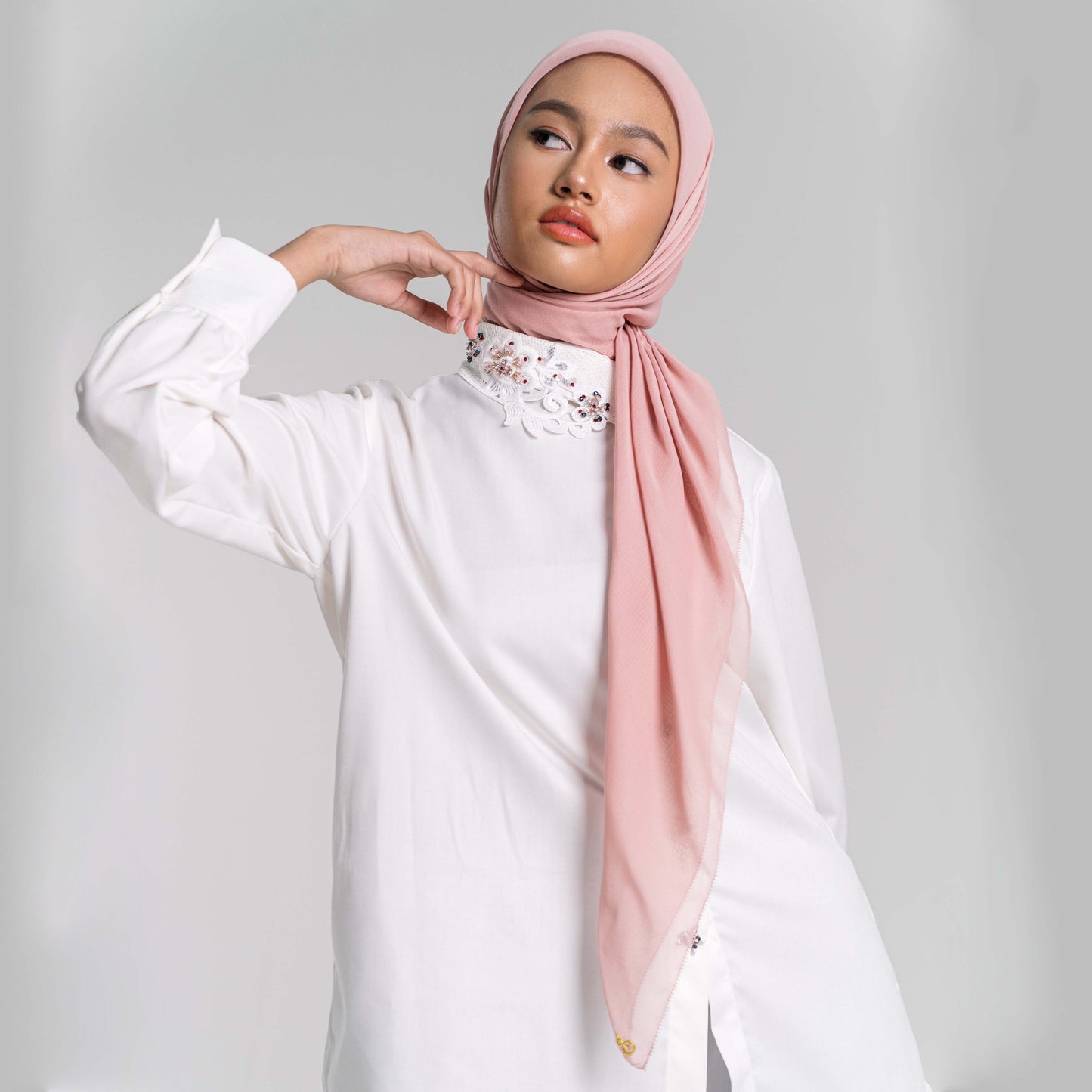 Nira Scarf Pink