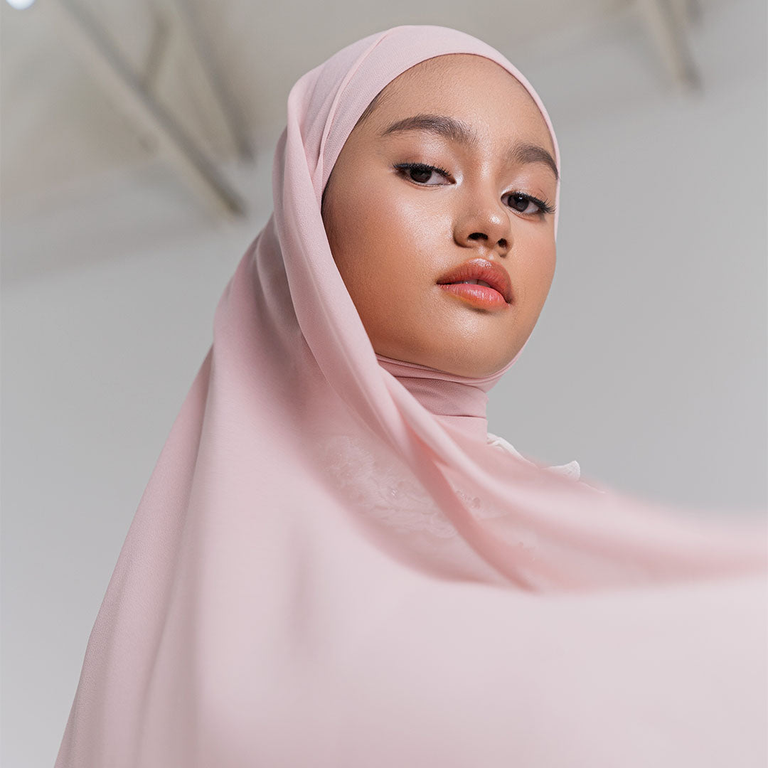 Ideline Pashmina Baby Pink