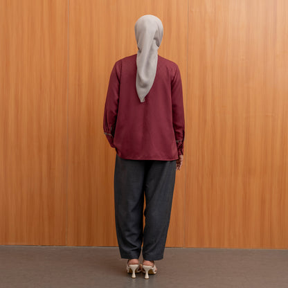 Efra Top Burgundy