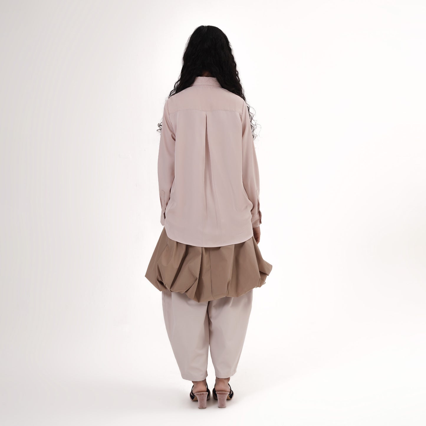 Deryana Top Champagne