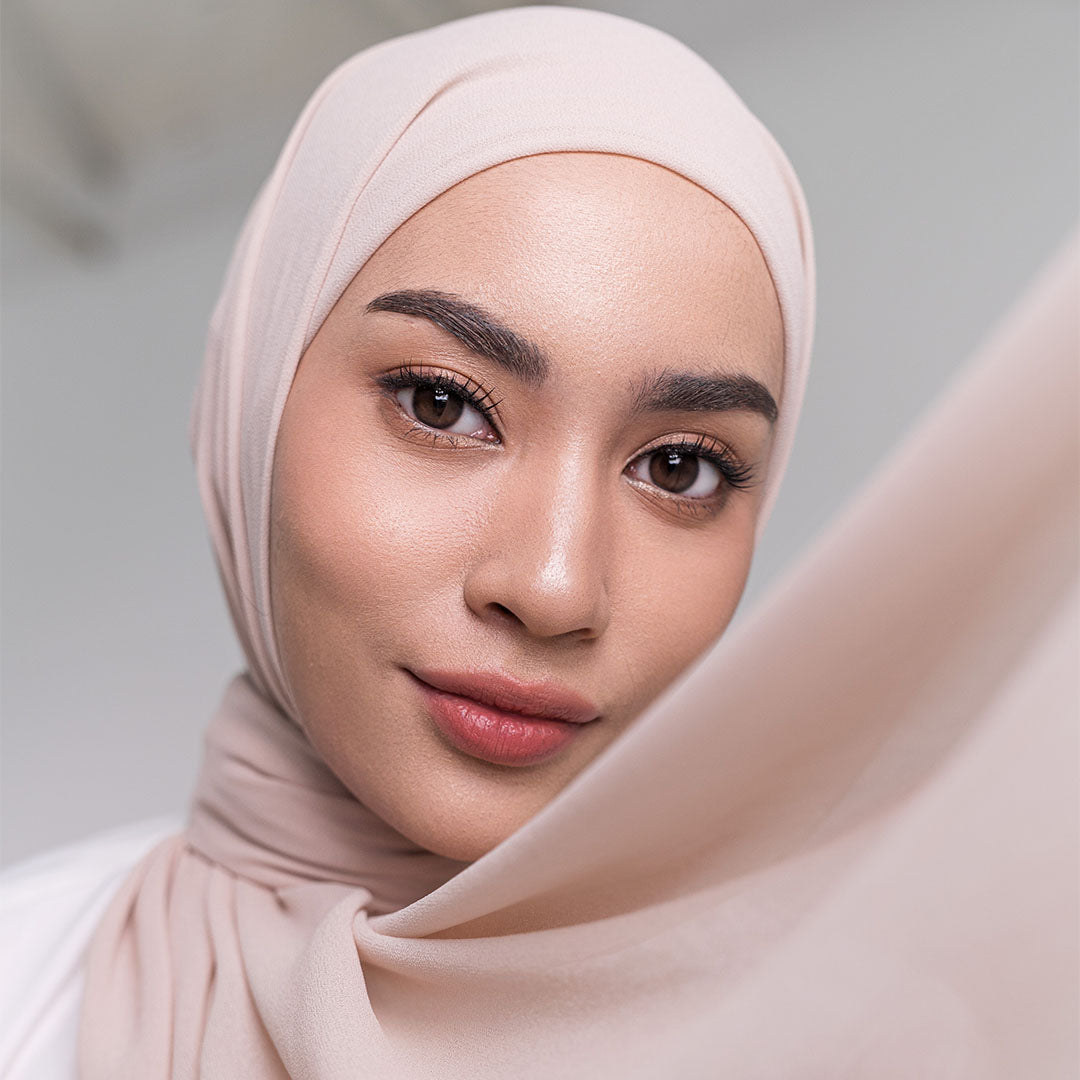 Ideline Pashmina Pale Khaki