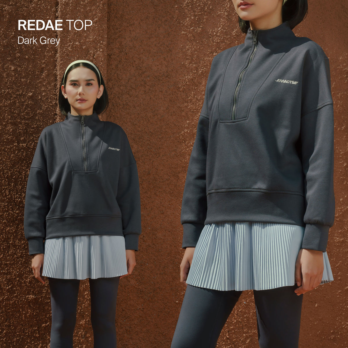 Jennactive - Redae Top Active Wear by Jenna And Kaia