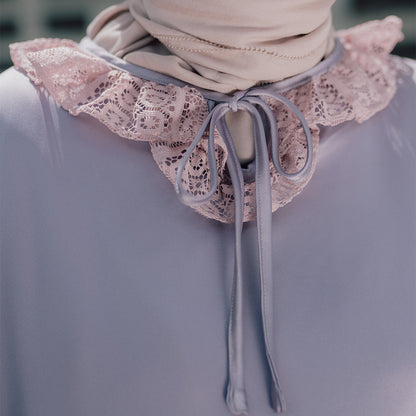 Audry Abaya Prayer Set Silver