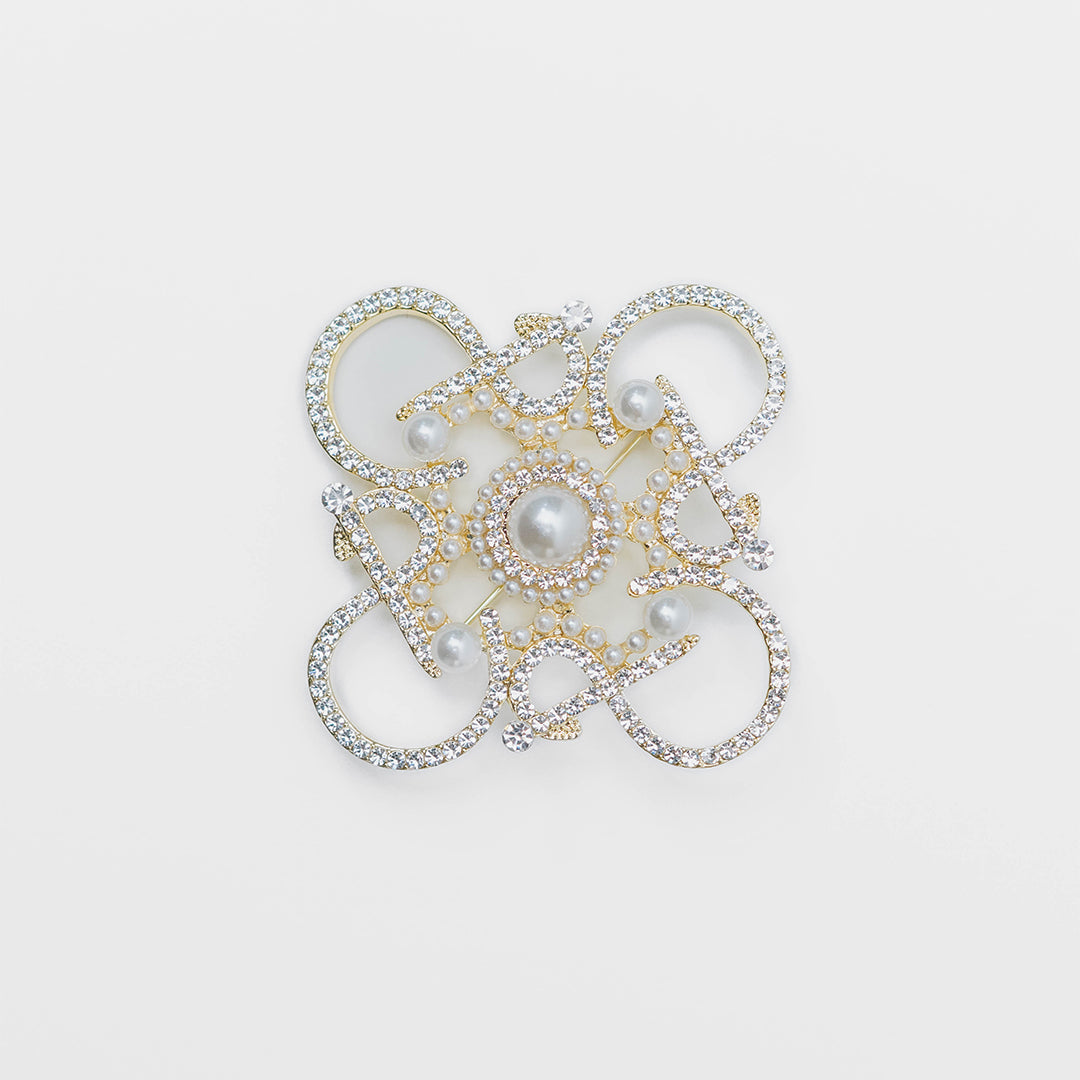 Aiza Brooch Gold
