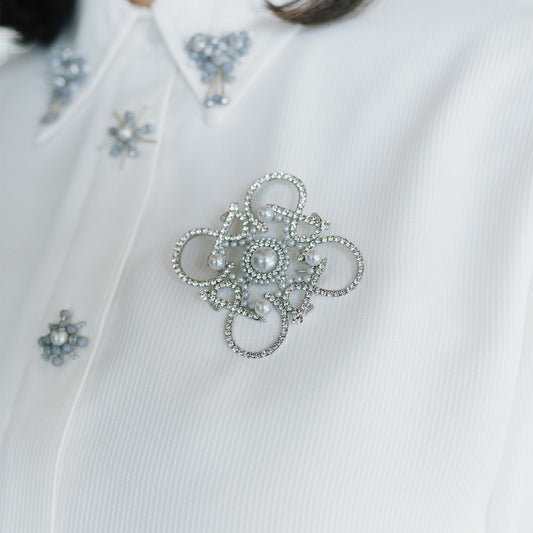 Aiza Brooch Silver