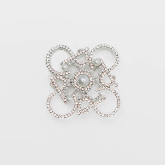 Aiza Brooch Silver