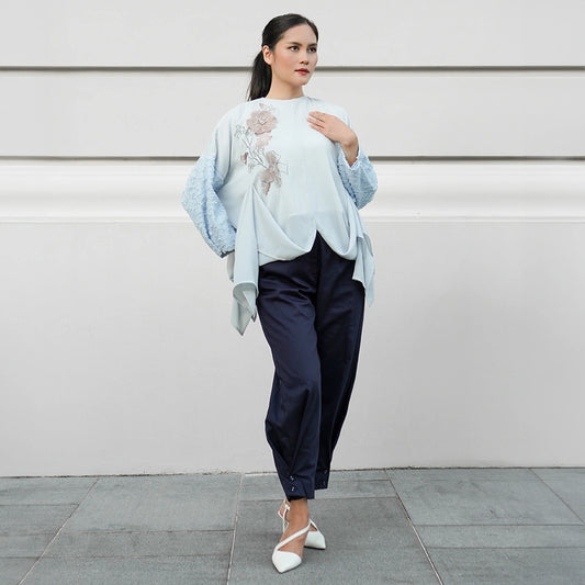 Asela Top Ash Blue