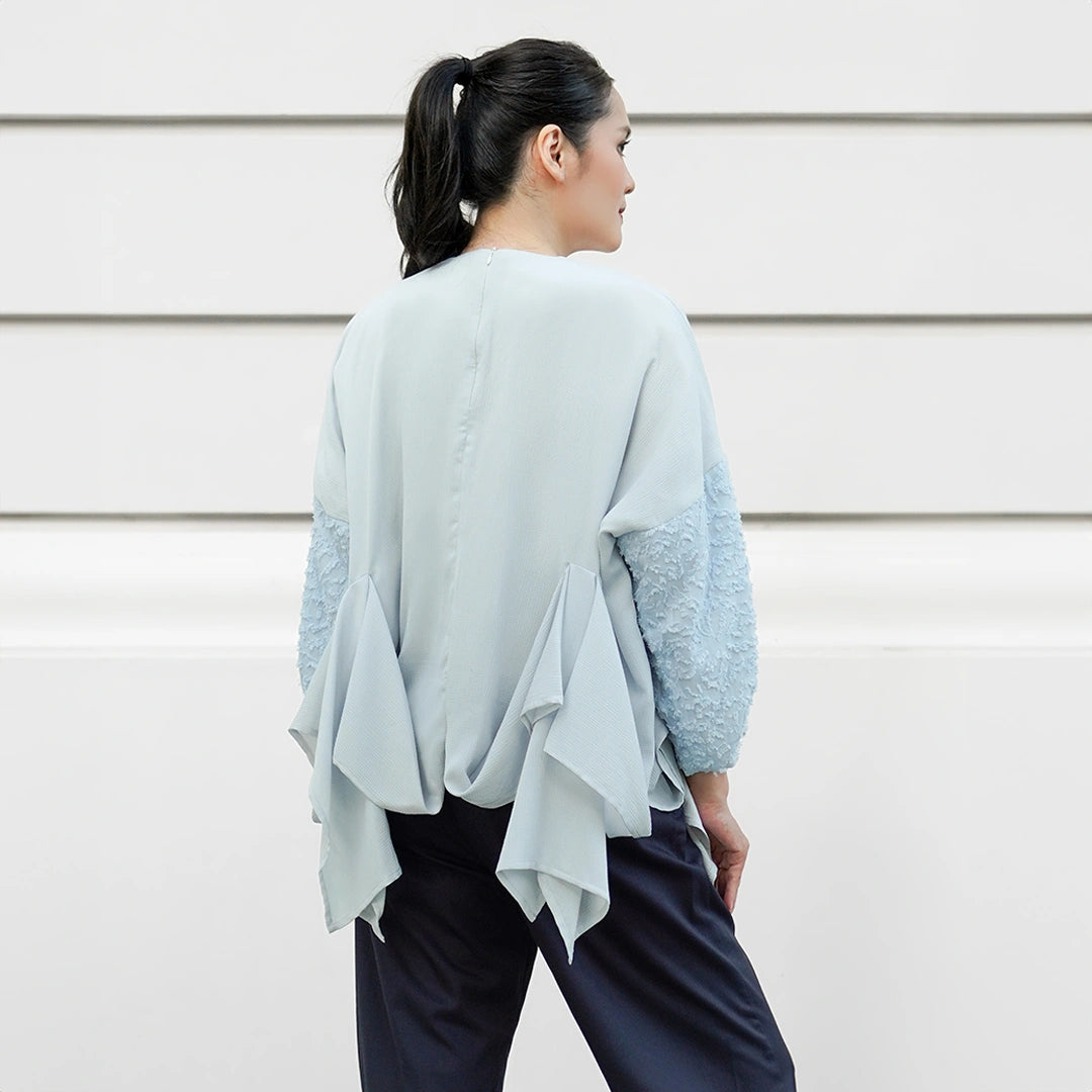 Asela Top Ash Blue