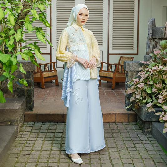 Asteria Top Pale Yellow