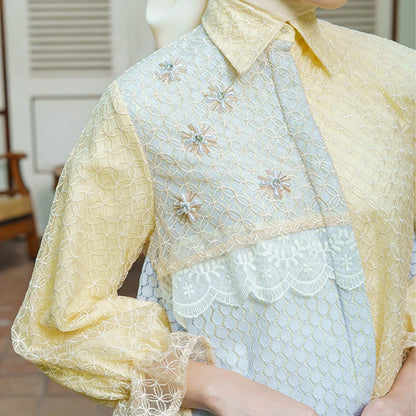 Asteria Top Pale Yellow