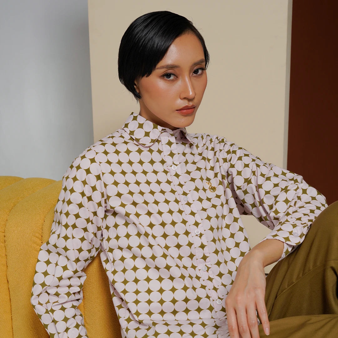 Athaya Top Polka Pink