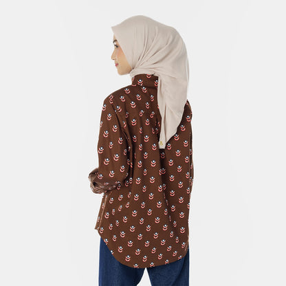 Athaya Top Reddish Brown