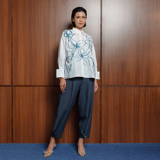 Avara Top Broken White