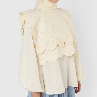 Daisy Top Ivory