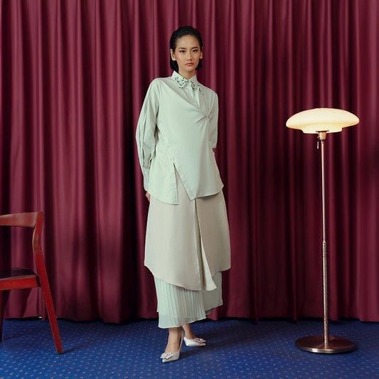 Devira Top Eucalyptus Green