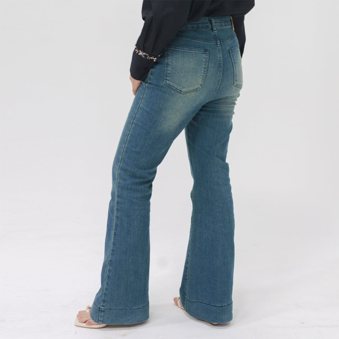 Donna Pants Blue
