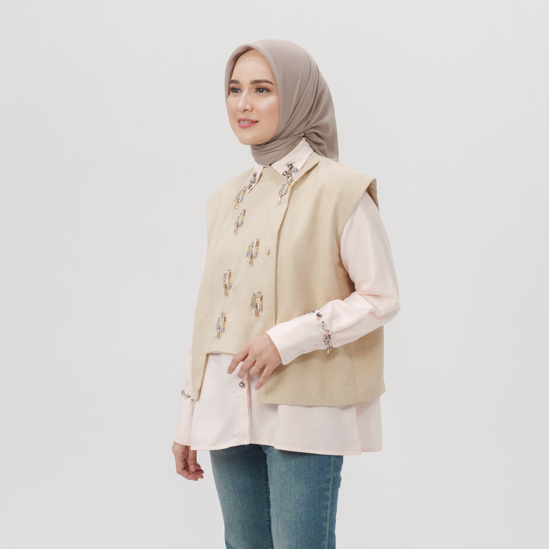 Elvara Vest Khaki