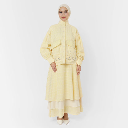 Elvyra Top Pale Yellow