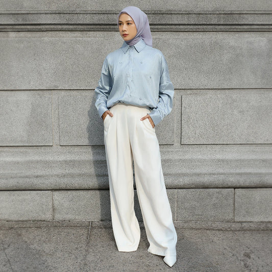 Emma Top Ash Blue
