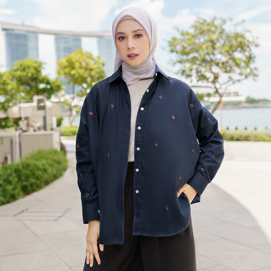 Emma Top Navy