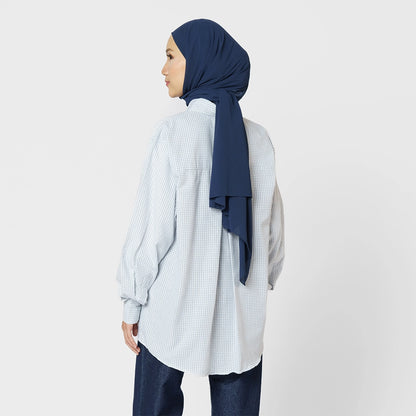 Finqya Top Gingham Dove
