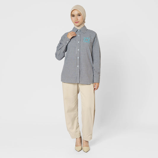 Finqya Top Gingham Phantom