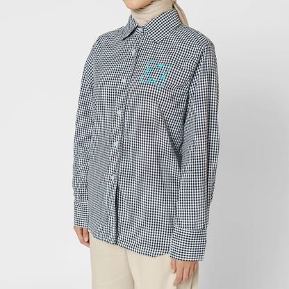Finqya Top Gingham Phantom
