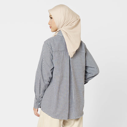Finqya Top Gingham Phantom