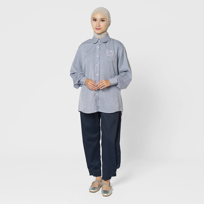 Finqya Top Stripe Indigo