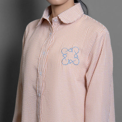 Finqya Top Stripe Ochre
