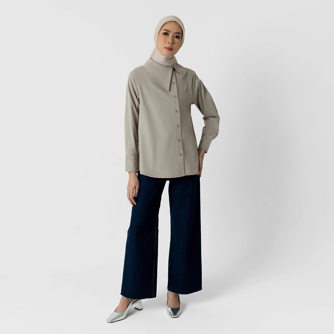 Akiara Top Frosty Green