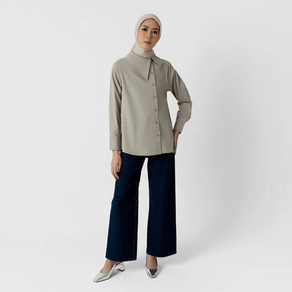 Akiara Top Frosty Green