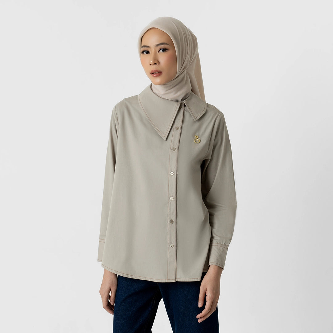 Akiara Top Frosty Green