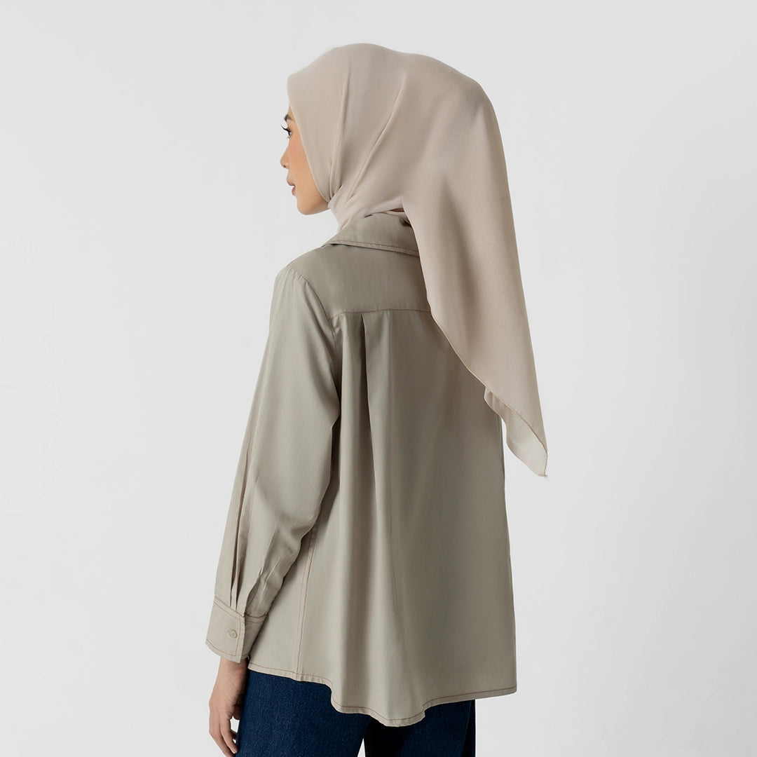 Akiara Top Frosty Green