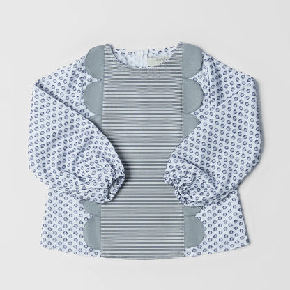Renza Top Blue