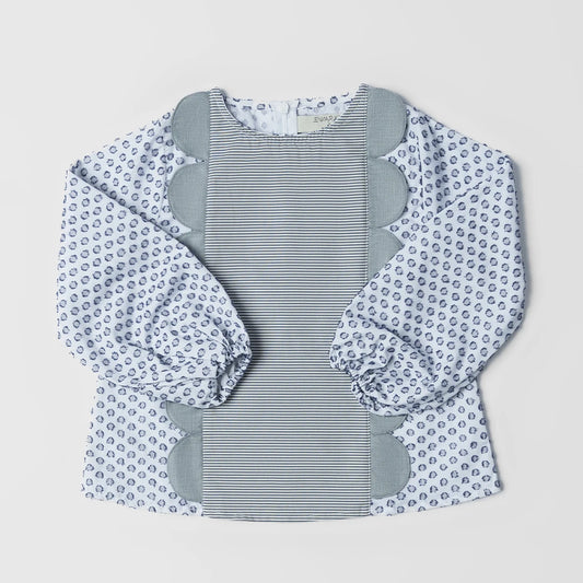 Renza Top Blue