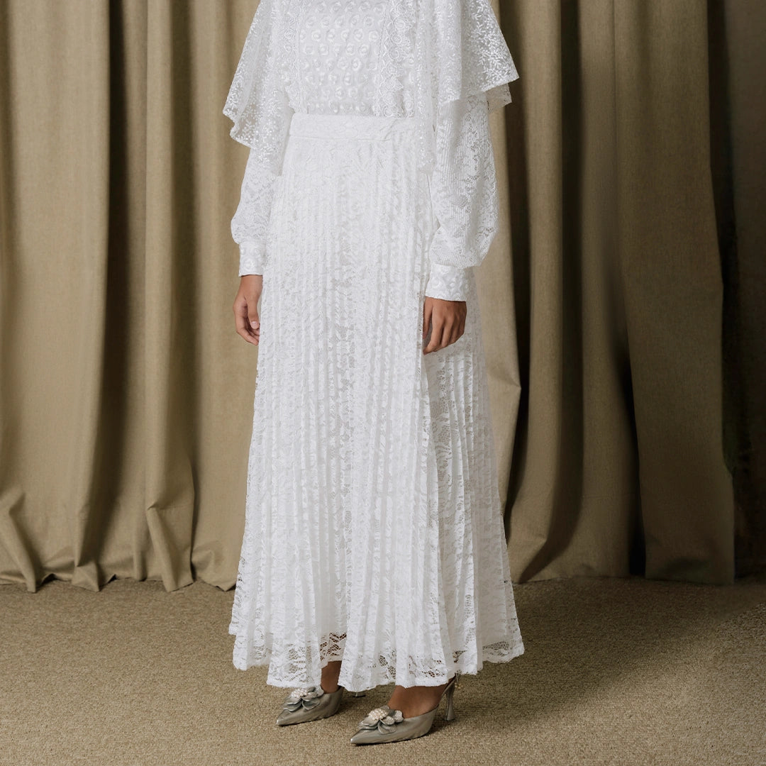 Fresya Skirt Broken White