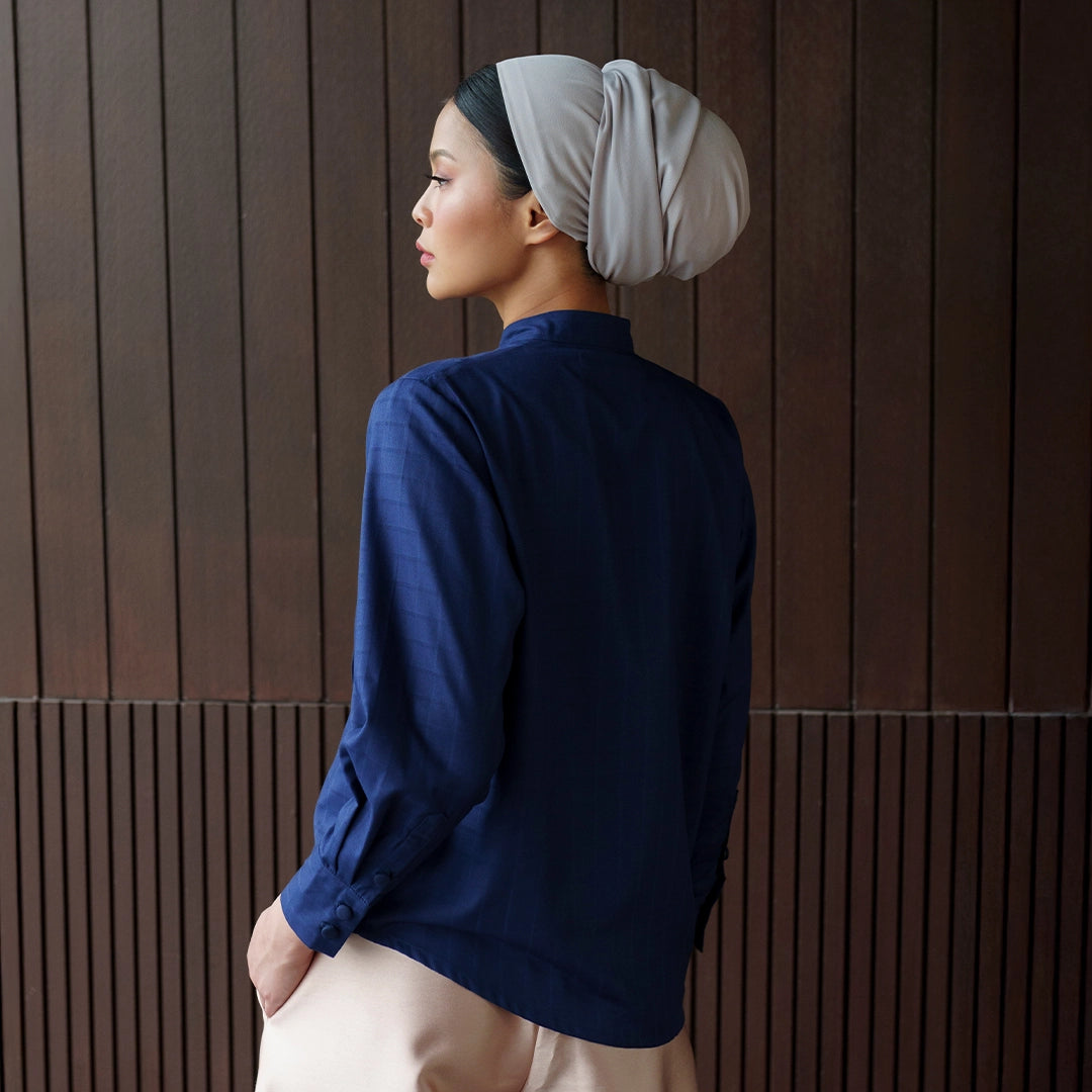 Glara Top Navy