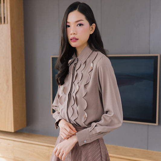 Hafisha Top Brown