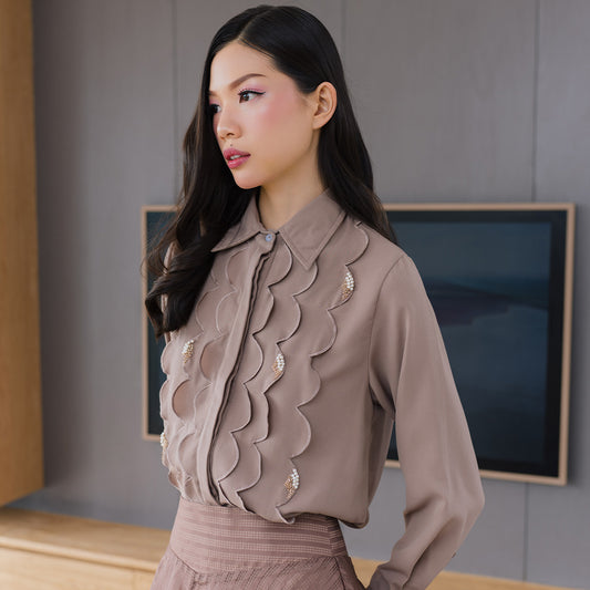 Hafisha Top Brown