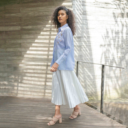 Aline Top Blue