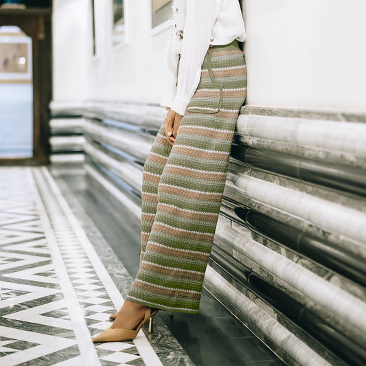 Belva Pants Green