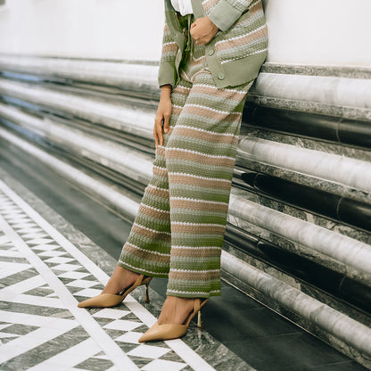 Belva Pants Green
