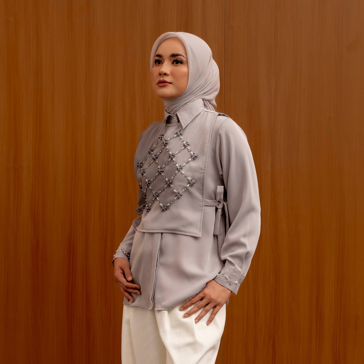 Linqa Top Soft Grey