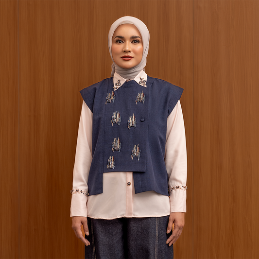 Elvara Vest Navy