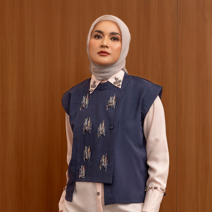 Elvara Vest Navy