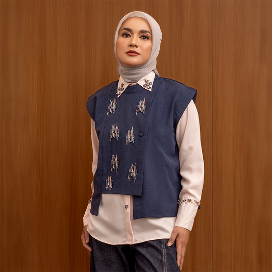 Elvara Vest Navy