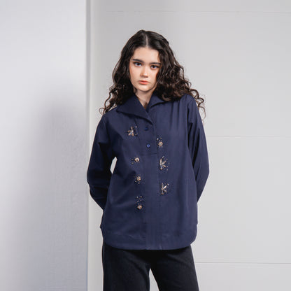 Laren Top Navy